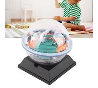 RiToEasysports Bildungs 3D -puzzle -Ball for Concentration and Hand Eye Coordination Gravity Labyrinth Game for Suitable for Schools and Recreation Rooms (Middle Rank 100 Obstacles)