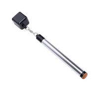 RiToEasysports Billiard Chalk Holder with Aluminum Cue Tip Shaper for | Elastic Clip for Secure Hold, Fits Standard Pool Cues, Lightweight and Durable for Home or Hall Use