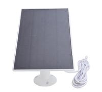 RiToEasysports Birdfy Solar Panel with 8W Solar Panel for Bird Feeder Camera, IP66 Adjustable Mount Type C Charger, Easy Installation and Weatherproof (White)
