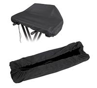 RiToEasysports Black 88-Key's Digital Piano Keyboard Dust Covering Dusttight for Musical Instrument Accessories (88 key black)