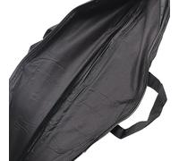 RiToEasysports Black Chinese Erhu Storage Bag, Canvas Rain Proof Soft Hand Feel Practical 90cm Length, with Exquisite Craftsmanship for Erhu Umbrella Poles