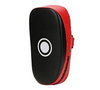 RiToEasysports Boxing Hand Target, Curved Surface Design for Force Absorption, EVA Sponge Filling with PU Leather Cover, for Right Left Handed Training, 2 Colors (Red)