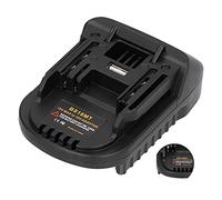 RiToEasysports BS18MT Battery Converter Adapter for 18V Lithium Tools Smart Power Adapter Reliable Durable Design for Home Improvement Black