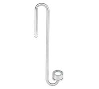 RiToEasysports Carbon Dioxide Datomization Diffuser in High Stainless Steel for Transparent Bubbles of the Ecological Catch Tank Made of Stainless Steel (S Matte cup 200)