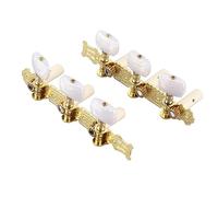 RiToEasysports Classical Guitar String Heds with Annever Adjustment with a Speed Ratio 1:15, Ideal for Conventional Guitars, 2 Pieces Adjust the Knob