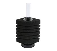 RiToEasysports Corner Fish Tank Filter Dual Filtration Easy Setup Bio Cotton Filter for Shrimp Fry 1 Unit