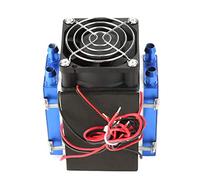 RiToEasysports DC 12V Semiconductor Cooling Machine, Refrigerator for Cooler Air Cooling: Small Room, Pet Air Conditioner, Semiconductor Principle, Learning, White] (4 Pin)