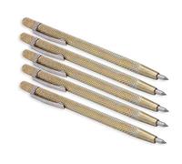 RiToEasysports Diamant Writing Pin High Hardness Gravure Tools for Metal Glass Wood Paint, 5-stCs Anti-Slip-carbid Top Engraver for Tiled Marking