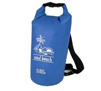 RiToEasysports Dry Bag 10L PVC Water Proof Dry Bag Lightweight Floating Storage Roll Top Design for Kayaking Boating Fishing Swimming Beach Travel for Adults (Navy Blue)