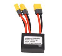 RiToEasysports Dual Battery Discharge Converter,10-100V 20A 500W Parallel Battery Adapter with Smart Balancer for Extended Range on E Scooters E Bikes