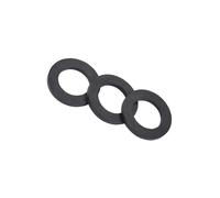 RiToEasysports Durable Laundry Washing Machine Ring for Sealing - 12 Pcs in Rubber Washer for Taps and Water pipes. Suitable for Ties and Traffic jams. Easy to Use and Store (1 inch)