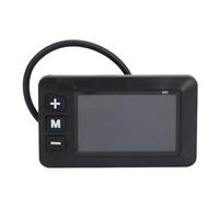 RiToEasysports Ebikes Display,Electric Bike LCD Display Meter with Clear LCD Screen Accurate Speed Battery Level Alert for Cyclists