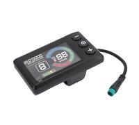 RiToEasysports Electric Bike LCD Display, ABS Colorful Screen Electric Bike Display Meter Control Panel for 22.2mm/0.9in Handlebars Scooter
