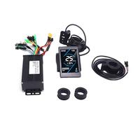 RiToEasysports Electric Bike Speed Controller Kit, Sine Wave 3 Mode LCD Display Aluminum Alloy ABS, with Self Learning for 36V 48V 500W 750W Brushless Motor Electric Bicycle Scooter