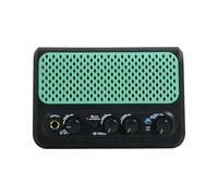 RiToEasysports Electric Guitar Speaker Amplifier with BT Connectivity Dual Tone Modes Headphone Jack for Electric Guitarists Practice Sessions, Black