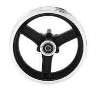 RiToEasysports Electric Scooter Front Wheel Hub, 10 Inch Aluminium Alloy Scooter Wheel Repair Parts Electric Scooter Replacement Parts Scooter Replacement Wheels