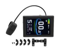 RiToEasysports Electric Scooter LCD Display, 24V 36V 48V Universal Ebikes LCD Color Screen Display with SM Connector for Electric Bicycle and Scooter