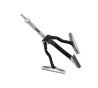 RiToEasysports Engine Cylinder Hone Tool, Metal Engine Cylinder Honing Tool Adjustable 2-1/4 to 7in with 3 Jaws 220 Grit 4in Stones Flexible Shaft for Auto Repair