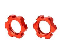 RiToEasysports Enhanced Performance, Metal Splined Wheel Hex Hub Adapter, Durable Construction, Easy Installation, Aesthetic Appeal, Broad Compatibility, for Slash 2WD, Rustler, (Red)