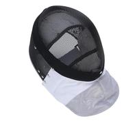 RiToEasysports Fencing Mask, Fencing Helmet Mask CE 350N Certified with Metal Mesh Design Detachable Lining for Face Chin Neck Protection (S)