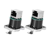 RiToEasysports Fever -Retarder RJ45 -Antilized Plug with Zinclegation Chrome Outdoor for 2PCs for Open Air Cameras