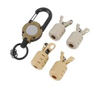 RiToEasysports Fishing Hook Bonnets with Innovative One Click Open and Close Feature for Easy Securing and Releasing of Lures Makes an Essential Fishing Accessory for Protection (Khaki)