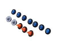 RiToEasysports Flare Panel Clips ABS Front Door Panel Clips 12 Piece Replacement Kit Direct Fit Easy Installation OEM Match for 120 Exterior Door Moulding Repair