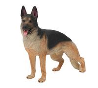 RiToEasysports German Shepherd Dog Model Ornament, High Simulation Dog Great Gifts German Shepherd Model Toy Ornament for Home Decoration (853)
