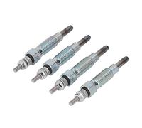 RiToEasysports Glow Plugs 4PCS Metal Heater Glow Plugs Replacement for Skid Steer 643 645 743 & Wheel Loader 1600 with Fast Heating High Temperature Performance