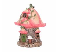RiToEasysports Gnome Fairy House Whimsical Resin Figurine for Garden, Patio, Family and Friends Decoration