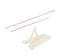 RiToEasysports Golf Swing Plane Trainer,Adjustable Golf Alignment Stick Holder with 7 Angle Settings for Posture Correction and Technique Practice