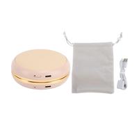 RiToEasysports Hand Warmer, USB Multipurpose Dual Sided Heating Hand Warmer with Mirror and 10000mAh Power Bank for Women Men (Brown)