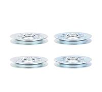 RiToEasysports Heavy Duty Garage Door Pulley, 3in Pulley for Smooth Operation, 200lb Load Capacity, Metal, with Universal Application, for Industrial Doors