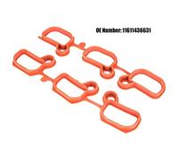 RiToEasysports High Accuracy Intake Manifold Gasket Set Fit for E36 E39 E60 M54, Made of ACM Rubber Fit for Better Protection, Compatible with for 528i 530i X3 Z3, Color: Brown