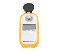 RiToEasysports High Precision Fruit Brix Refractometer, Lightweight Digital Sugar Meter for Watermelon, Pear, Grape, Portable Compact Sugar Concentration Meter for Gardening