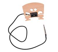 RiToEasysports High Sensitivity Violin Maple Bridge with Internally Mounted Piezo Pickup for Novice Performers