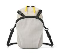 RiToEasysports Hiking Backpack, Medium Size Lightweight Nylon Sling Bag with Adjustable Strap for Commuting Hiking and Travel (Light Grey)