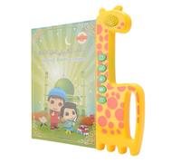 RiToEasysports Interactive English Arabic Bilingual Point Reading Book, Touch-Sensitive Pages with Sound Pen for Early Education, 3-Learning Modes for Early Enlightenment, Parent-Child Language