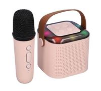 RiToEasysports Karaoke Machine For Kids, Portable Bluetooth Speaker with Wireless Microphone Microphones Player Valentine Gifts Toddler Girls Boys