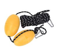 RiToEasysports Kayak Buoy Floating Ball with Nylon Leash Rope and | Stainless Steel Clip, EVA Foam Buoy, Lightweight Compact Design, Keep Accessories Afloat, Prevent Loss in Water, 8.5m Rope