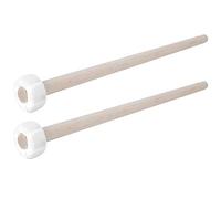 RiToEasysports Maple Wood Gong Hammer for Medium Small Gong, Rubber