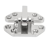 RiToEasysports Marine Hinge, 316 Stainless Steel Deck Hinge Mirror Polished Rust Resistant, with No Drilling Required, for Yacht Cabin Cover and Boat