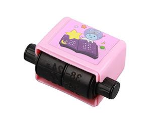 RiToEasysports Math Roller Stamps for Kids, Fun Easy Operate Teaching Stamps for Classroom Practice, Lightweight Reusable Plastic, Perfect for On-the-Go Learning (Subtraction)