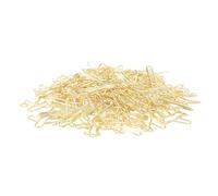 RiToEasysports Metal Aircraft Paper Clips Multi -purpose Cute Bookmarks for Office 100PCs Planner Clips for Students Friends (Gold)
