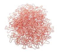 RiToEasysports Metal Aircraft Paper Clips Multi -purpose Cute Bookmarks for Office 100PCs Planner Clips for Students Friends (Rose Gold)