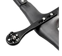 RiToEasysports Metal Bike Riding Code Table GPS Saats -extension Mount Halteret for/Bryton/Wahoo, High -strength Aluminum Computer Holder for a Stable Bike Ride (#2)