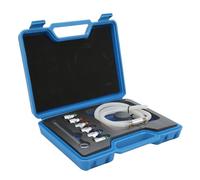RiToEasysports Metal Rubber Brake Bleeder Wrench Set Fits All Vehicles for Braking and Hydraulic Clutch Systems