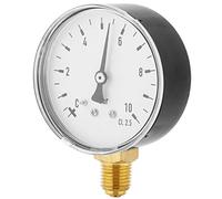 RiToEasysports Mini Air Oil Water 1/4 Inch NPT 0-10 Bar Zij Mount Manometer for Made Passions