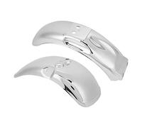 RiToEasysports Motorcycle Wheel Mudguard, Chrome Plated Splash Guard Fit for Monkey Gorilla Bikes, Z50 Z50A Z50J Z110 Z125 Bikes Which 8in or 10in Wheels, Ideal Replacement, Premium Chrome