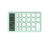 RiToEasysports Multifunctional Pocket Calculator, Cartoon Design Large Display Handheld Electronic Calculator for Students School Home Use Green